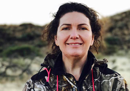 Sarah Burdon, Owner of Glen Dene Hunting & Fishing New Zealand