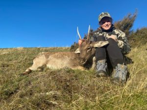 A successful hunt at Glen Dene Station