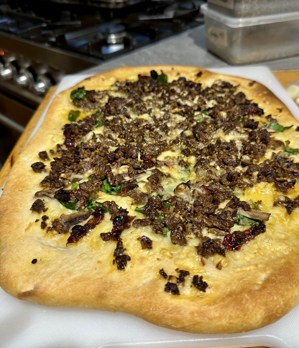Chamois Flatbread by Chef Holly Hearn Glen Dene Hunting & Fishing New