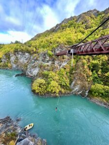 Bungy Jumping at the Kawerau Bungy Centre