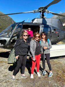 Helicopter flight to Siberia Valley