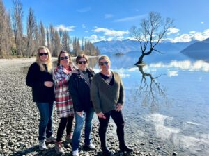 Ladies at the Wanaka Tree